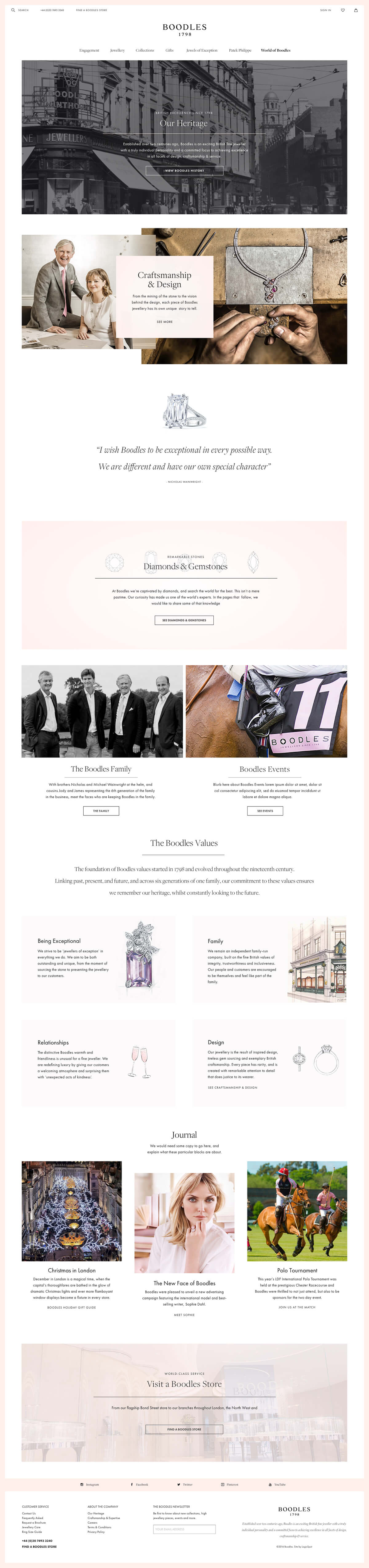 Boodles screens